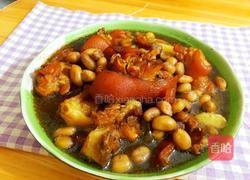 花生炖猪蹄的做法图解13