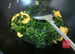 鸡蛋炒菠菜的做法图解5