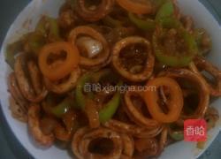 番茄鱿鱼圈的做法图解5