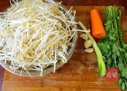 炒豆芽的做法图解1