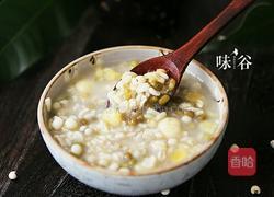 绿豆薏米粥的做法图解6
