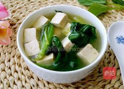 小白菜炖豆腐的做法图解7