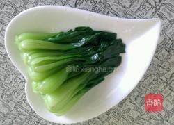香菇菜心的做法图解3