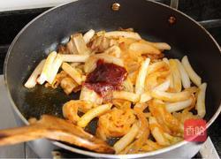 泡菜炒年糕的做法图解8