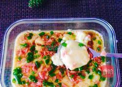 葱花火腿鸡蛋羹的做法图解7