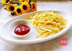 炸冻薯条的做法图解7