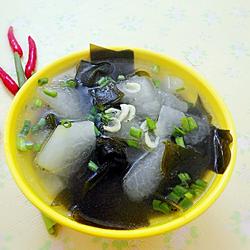 虾米冬瓜海带汤的做法[图]
