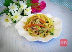 圆白菜炒饼的做法图解11