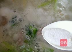 菠菜猪肝粥的做法图解11