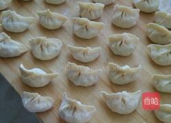 槐花猪肉水饺的做法图解9
