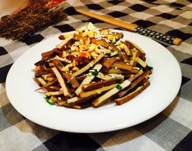 凉拌五香豆腐干[图]