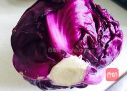 凉拌紫包菜的做法图解1
