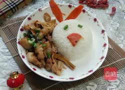 红烧肉焖饭的做法图解8