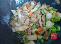 洋葱炒腰花的做法图解11