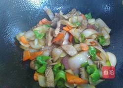 洋葱炒腰花的做法图解13