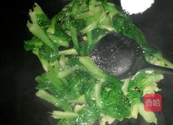 炒青菜的做法图解7