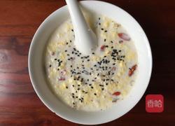 牛奶鸡蛋醪糟的做法图解7
