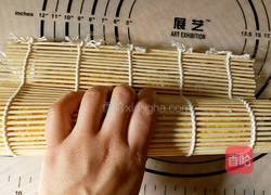 果蔬鸭蛋寿司卷的做法图解8