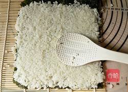 果蔬鸭蛋寿司卷的做法图解10