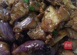 油焖肉末茄子的做法图解6