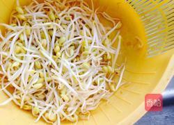 肉炒黄豆芽的做法图解1