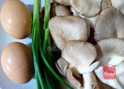 蘑菇炒鸡蛋的做法图解1