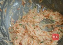 胡萝卜煎饼的做法图解4