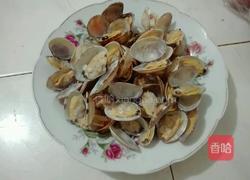 葱油爆花甲的做法图解5