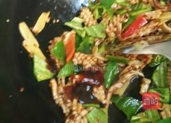 青椒鱿鱼的做法图解11
