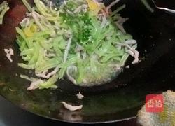 苦瓜炒肉丝的做法图解6