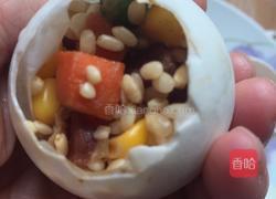 五彩糯米蛋的做法图解5