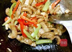 虎皮椒炒肉皮的做法图解5