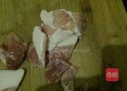 青扁豆小炒肉的做法图解3