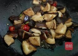 小炒辣椒蘑菇的做法图解4