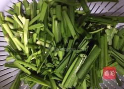 韭菜炒河虾的做法图解2