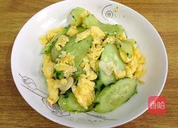 黄瓜片炒蛋的做法图解12