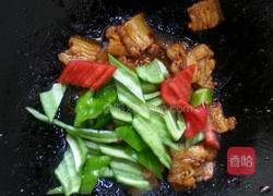 五花肉豆豉炒青椒的做法图解6