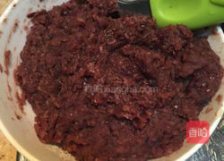 红豆沙煎堆,广东美食的做法图解2