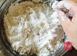 红豆沙煎堆,广东美食的做法图解3