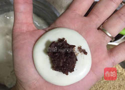 红豆沙煎堆,广东美食的做法图解6