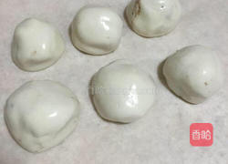 红豆沙煎堆,广东美食的做法图解7