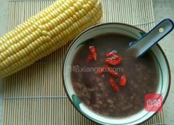 枸杞黑豆粥的做法图解5