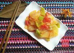 西红柿土豆片的做法图解8