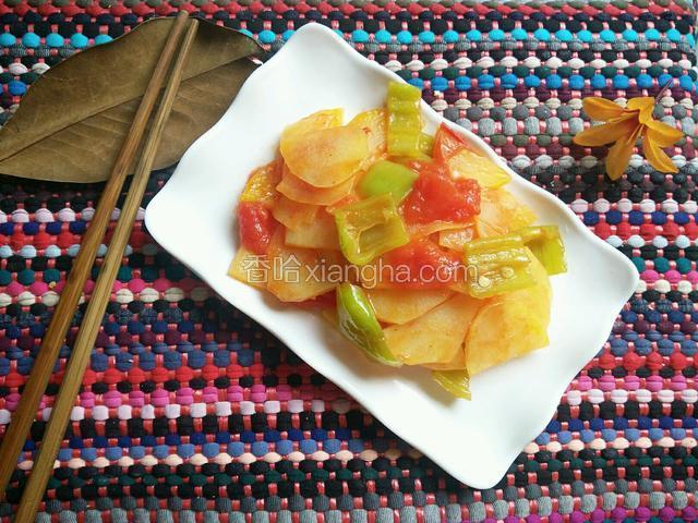 西红柿土豆片
