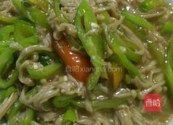 素炒金针菇的做法图解6