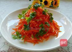 凉拌胡萝卜的做法图解4