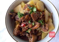 红烧鸡块烧土豆的做法图解7