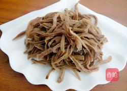 肉炒萝卜干的做法图解4