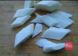 莴笋炒山药的做法图解2