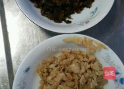 酸菜油渣酱的做法图解1